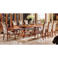 Е62 МОНАРХ ОБЕДЕННЫЙ СТОЛ  (2,5 м), цвет-brown gold