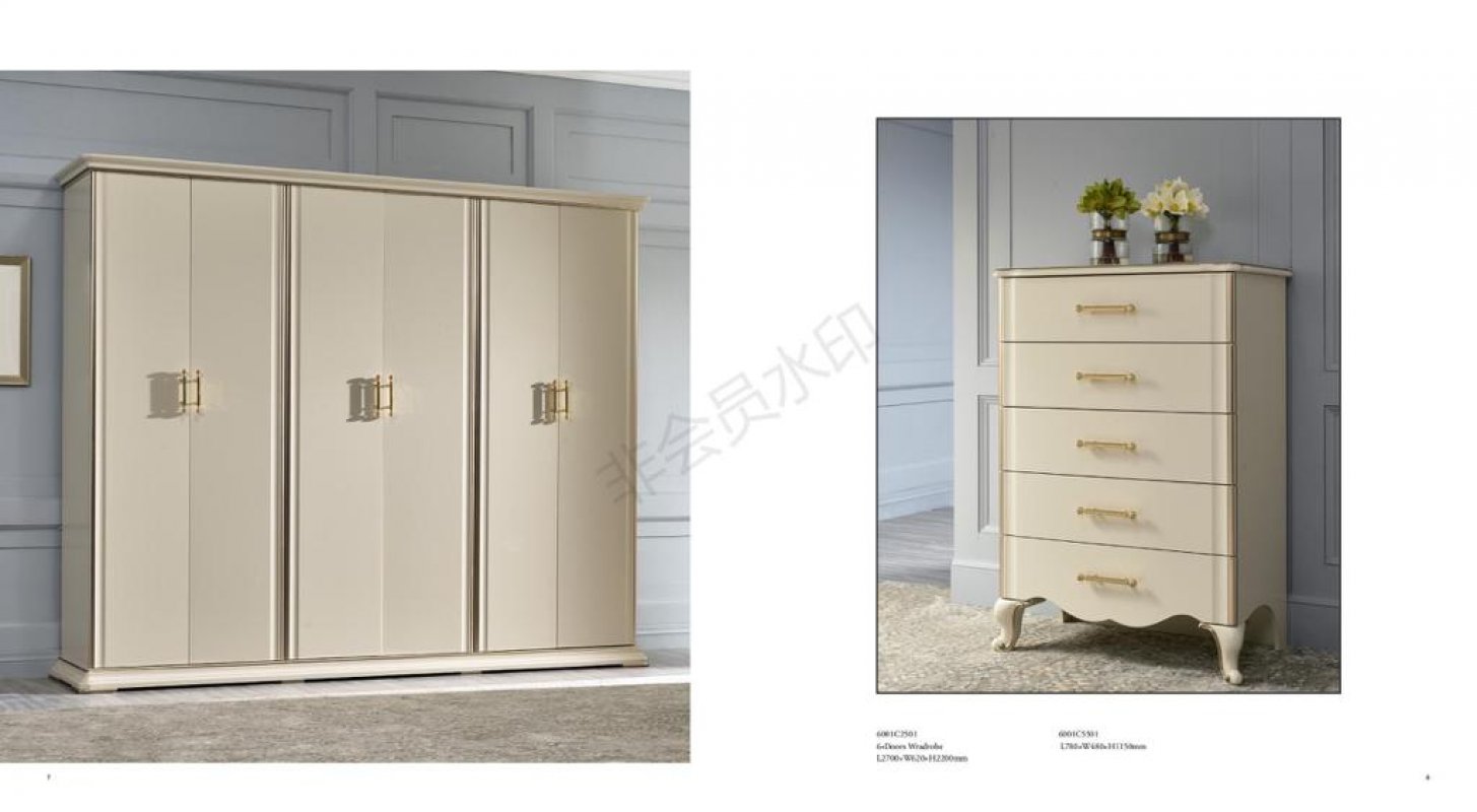 ЛИБЕРТИ Шкаф 6-ти дверный