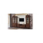 ДЖОКОНДА Стенка: Витрина 2-х дверная (2 шт) + ТВ Тумба