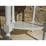 Стол кофейный овальный