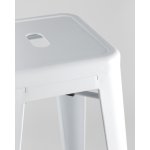 Стул барный TOLIX белый глянцевый