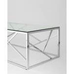 Журнальный стол 120*60 АРТ ДЕКО серебро