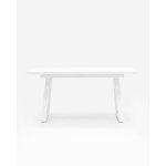 Стол обеденный Детройт раскладной 160-200*90 белый