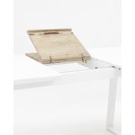 Стол обеденный Детройт раскладной 160-200*90 белый