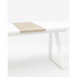 Стол обеденный Детройт раскладной 160-200*90 белый