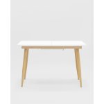 Стол обеденный Стокгольм раскладной 120-160*80 белый