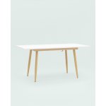 Стол обеденный Стокгольм раскладной 120-160*80 белый