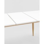 Стол обеденный Стокгольм раскладной 120-160*80 белый