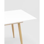 Стол обеденный Стокгольм раскладной 120-160*80 белый