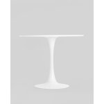 Стол Tulip D90 белый