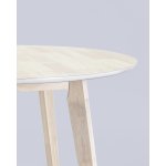 Стол обеденный GERDA 100*100 беленый дуб