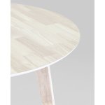 Стол обеденный GERDA 100*100 беленый дуб