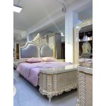 РАФАЭЛЛО Комплект: Кровать 1,8 + 2 Тумбочки + Туалетный стол + Пуф + 6 дв. шкаф