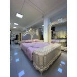 РАФАЭЛЛО Комплект: Кровать 1,8 + 2 Тумбочки + Туалетный стол + Пуф + 6 дв. шкаф