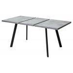 Стол BRICK M 120 Бетон Портленд/ Черный М-City