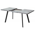 Стол BRICK M 120 Бетон Портленд/ Черный М-City