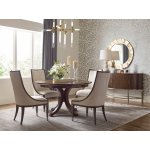 Стол обеденный круглый раскладной Warner Стол обеденный круглый раскладной Warner