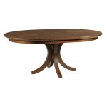 Стол обеденный круглый раскладной Warner Стол обеденный круглый раскладной Warner