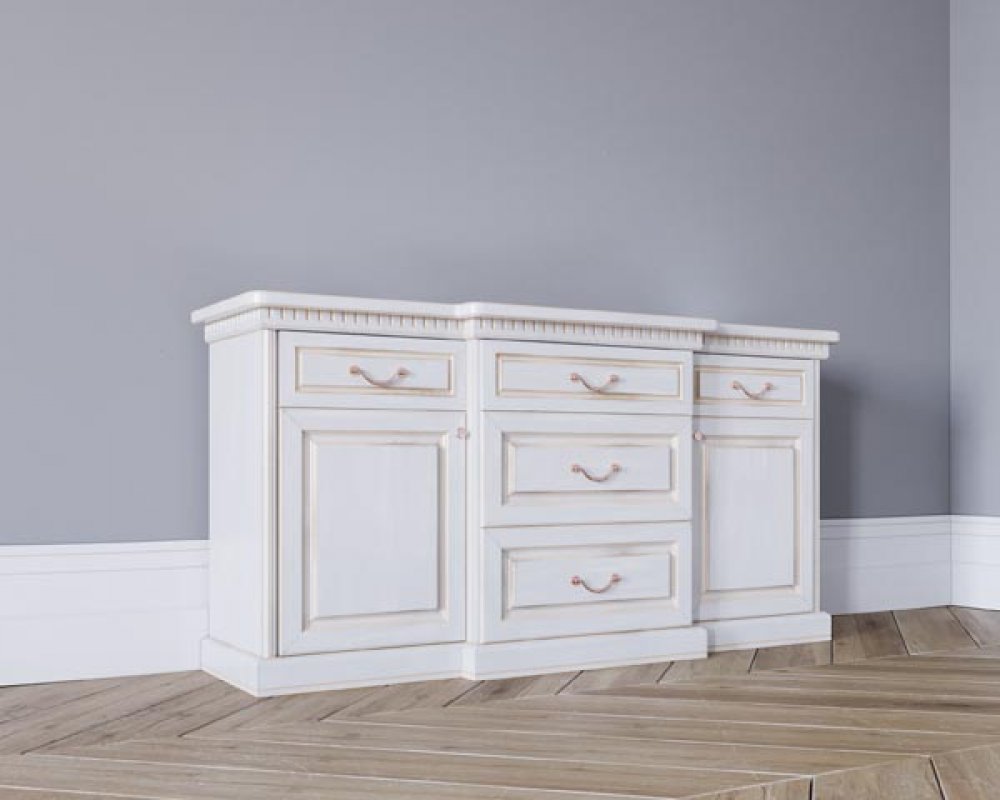 КЛАССИКА Комод 2-х дверный и 5 ящиков КЛАССИКА Комод 2-х дверный и 5 ящиков