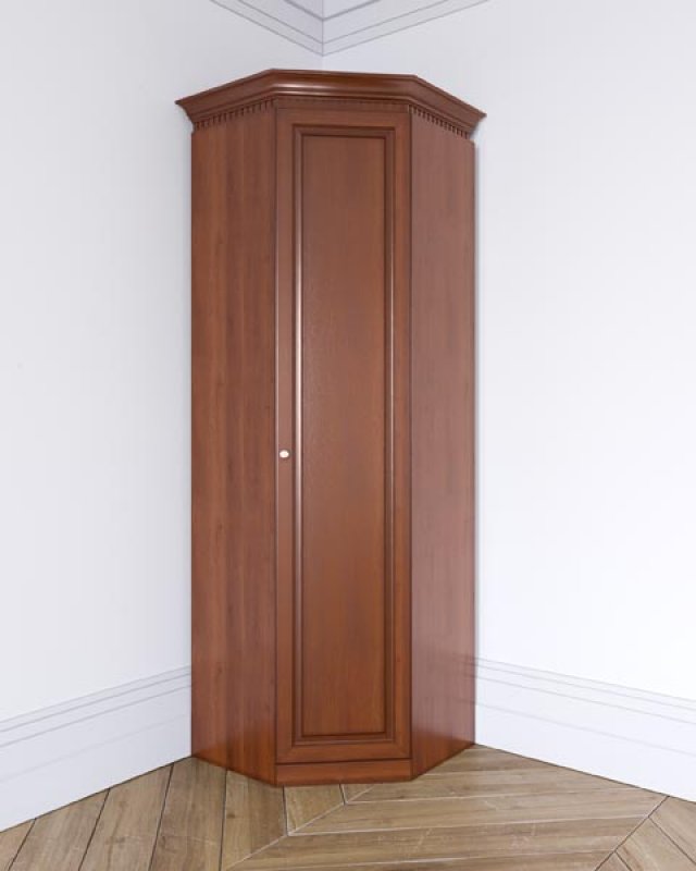 КЛАССИКА Шкаф угловой глухой(возможно сделать с зеркалом или стеклом)