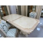 РАФАЭЛЛО Комплект гостиной (Витрина, Комод, Стол, 4 стула, 2 кресла)