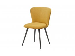 Стул 9-163A  желтый LFYF-28/черный