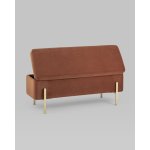 Банкетка Болейн с ящиком велюр терракотовый Банкетка Болейн с ящиком велюр терракотовый