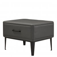 Тумба прикроватная GNS190 графит PC019-4099/SA110 (экокожа) Тумба прикроватная GNS190 графит PC019-4099/SA110 (экокожа)