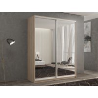 КААППИ-1 Шкаф-купе 2-х дверный с зеркалом 160*45