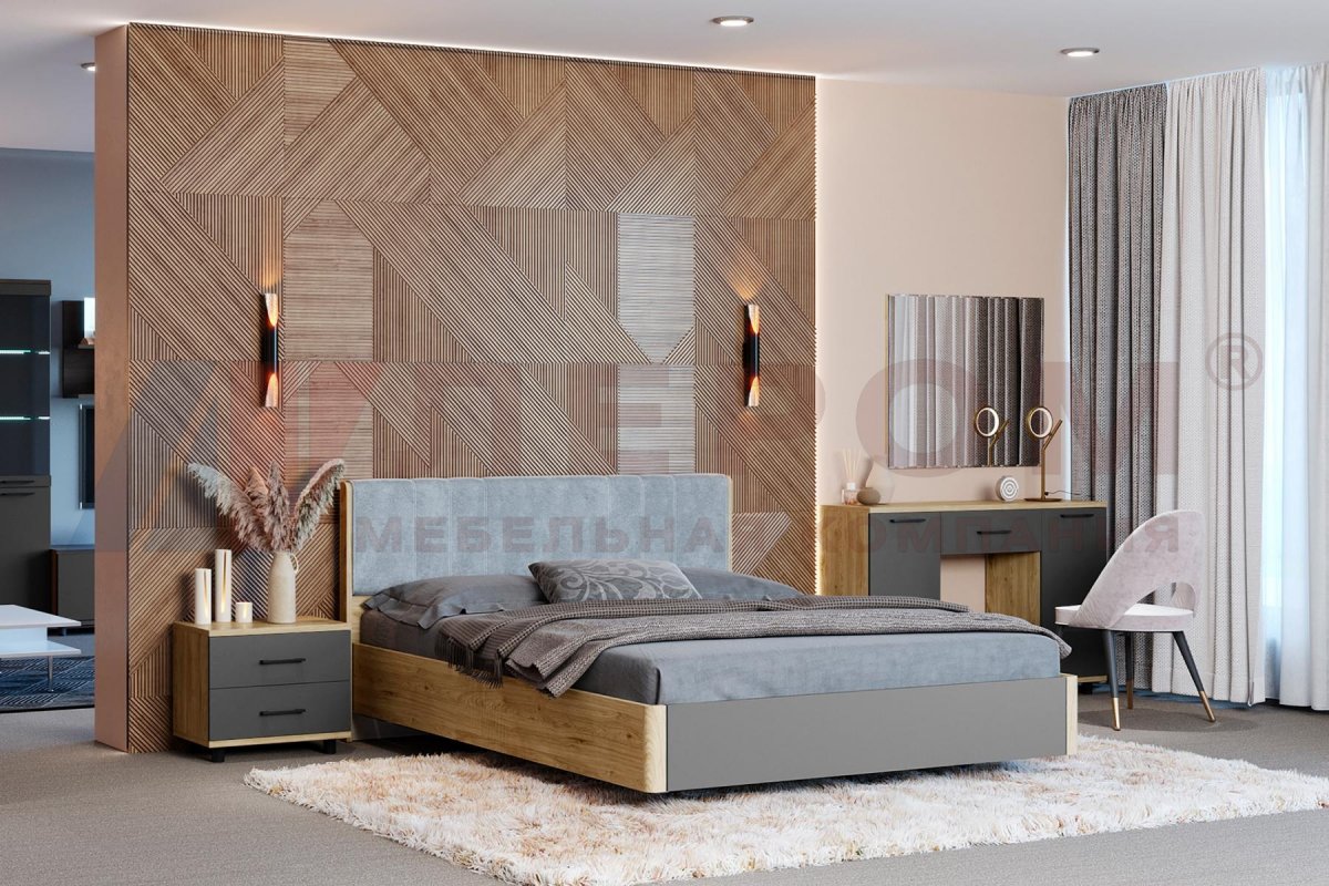 ГРЕЙС Кровать 1,2 (велюр) с подъемным механизмом КР-4011 ГРЕЙС Кровать 1,2 (велюр) с подъемным механизмом КР-4011