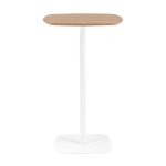 Стол барный Form 60*60 светлое дерево/белый