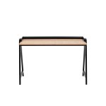 Стол письменный Pyramid 118*53 светлое дерево/черный