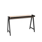 Стол письменный Pyramid 118*53 светлое дерево/черный