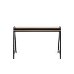 Стол письменный Pyramid 118*53 светлое дерево/черный