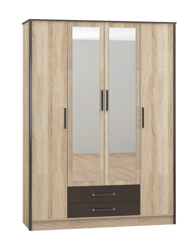 Лирика Шкаф 4-х створчатый Лирика Шкаф 4-х створчатый