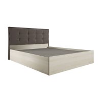 Кровать с настилом ДСП Лирика ЛК-2 160х200, кофе