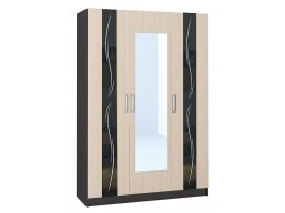 Эрика Шкаф 3-х ств. (Венге/Дуб молочный) Эрика Шкаф 3-х ств. (Венге/Дуб молочный)