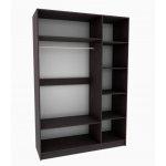 Эрика Шкаф 3-х ств. (Венге/Дуб молочный)