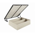 Кровать с подъемным механизмом Мадлен 160х200, дуб шале мореный Кровать с подъемным механизмом Мадлен 160х200, дуб шале мореный