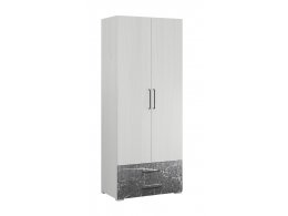 Шкаф двухдверный Теана (ясень анкор светлый) Шкаф двухдверный Теана (ясень анкор светлый)