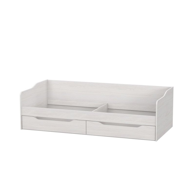 Кровать детская с ящиками КР 1 90х200, ясень анкор светлый