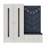 АЛИЯ Шкаф 1-но дверный фрезерованный 