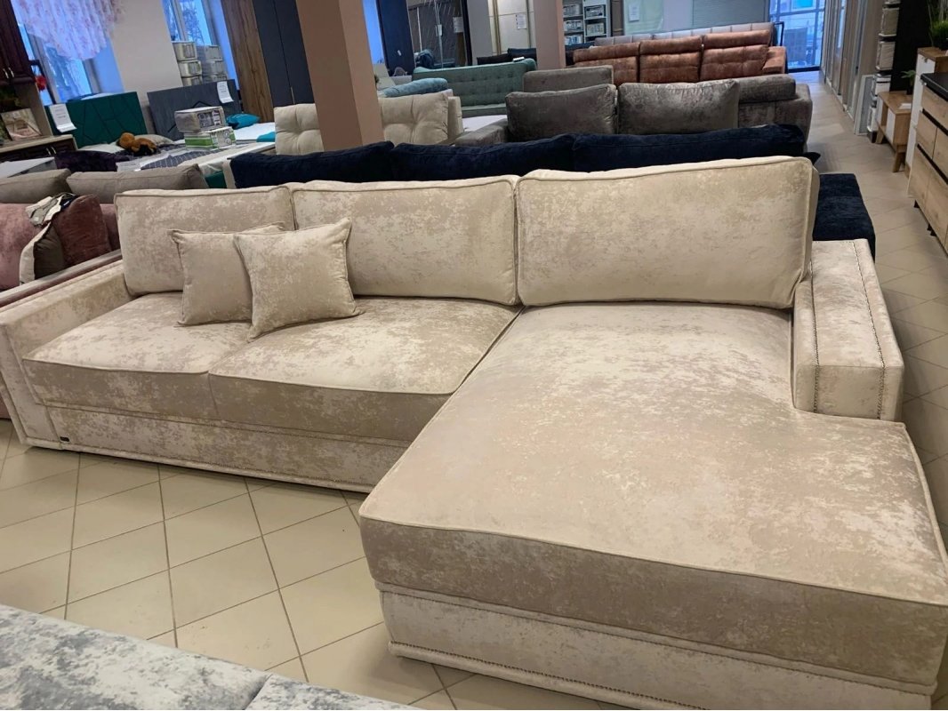 БЕРГ Диван с оттоманкой