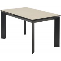 Стол CREMONA 140 TL-142, испанская керамика/ черный каркас, ®DISAUR