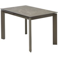 Стол CORNER 120 MATT LATTE STONE SOLID CERAMIC / TAUPE, ®DISAUR