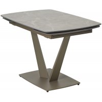 Стол ALATRI 120 MATT LATTE STONE SOLID CERAMIC / TAUPE, ®DISAUR