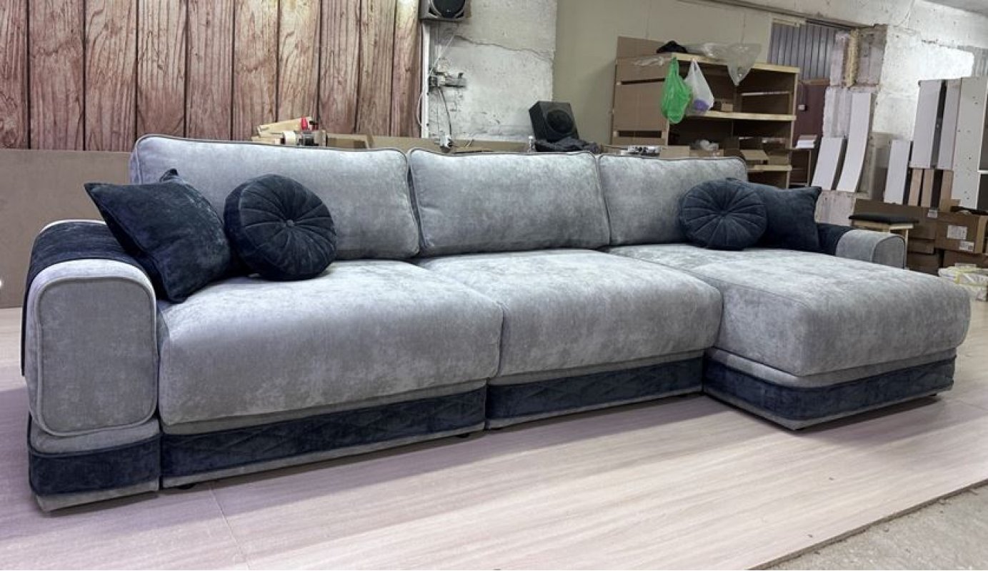 ДЖЕВЕЛ Диван с оттоманкой