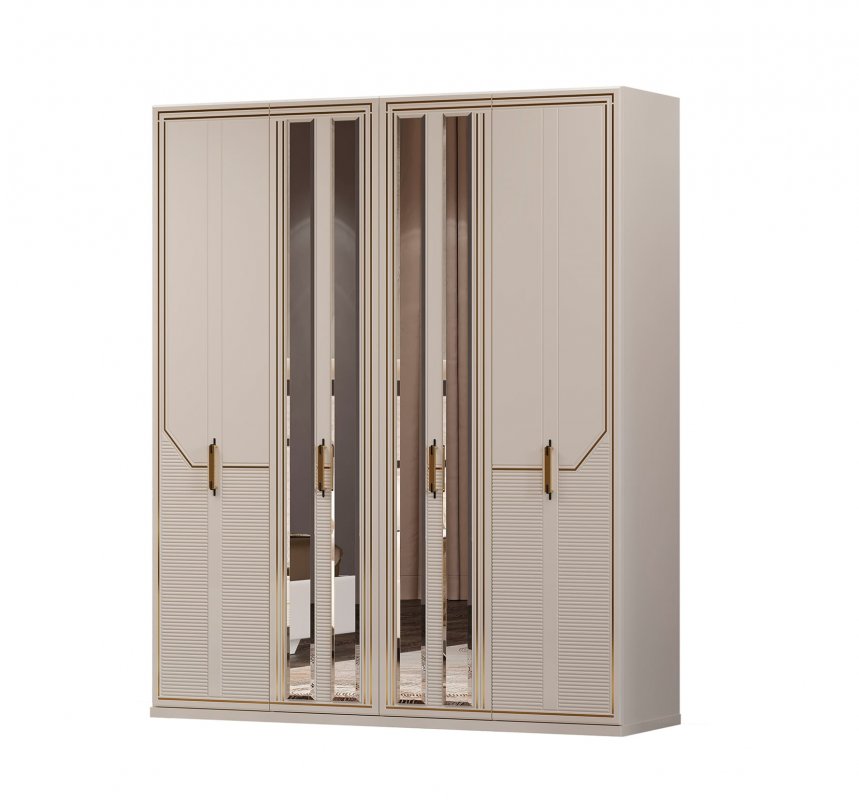 СТЕФАНИ Шкаф 4-х дверный 