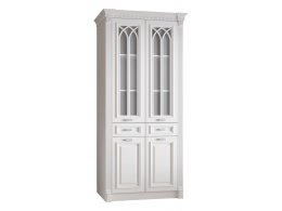 БЕРТА Кухонный пенал 2-х дверный остекленный 1050