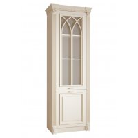 БЕРТА Кухонный пенал 1-но дверный остекленный 750